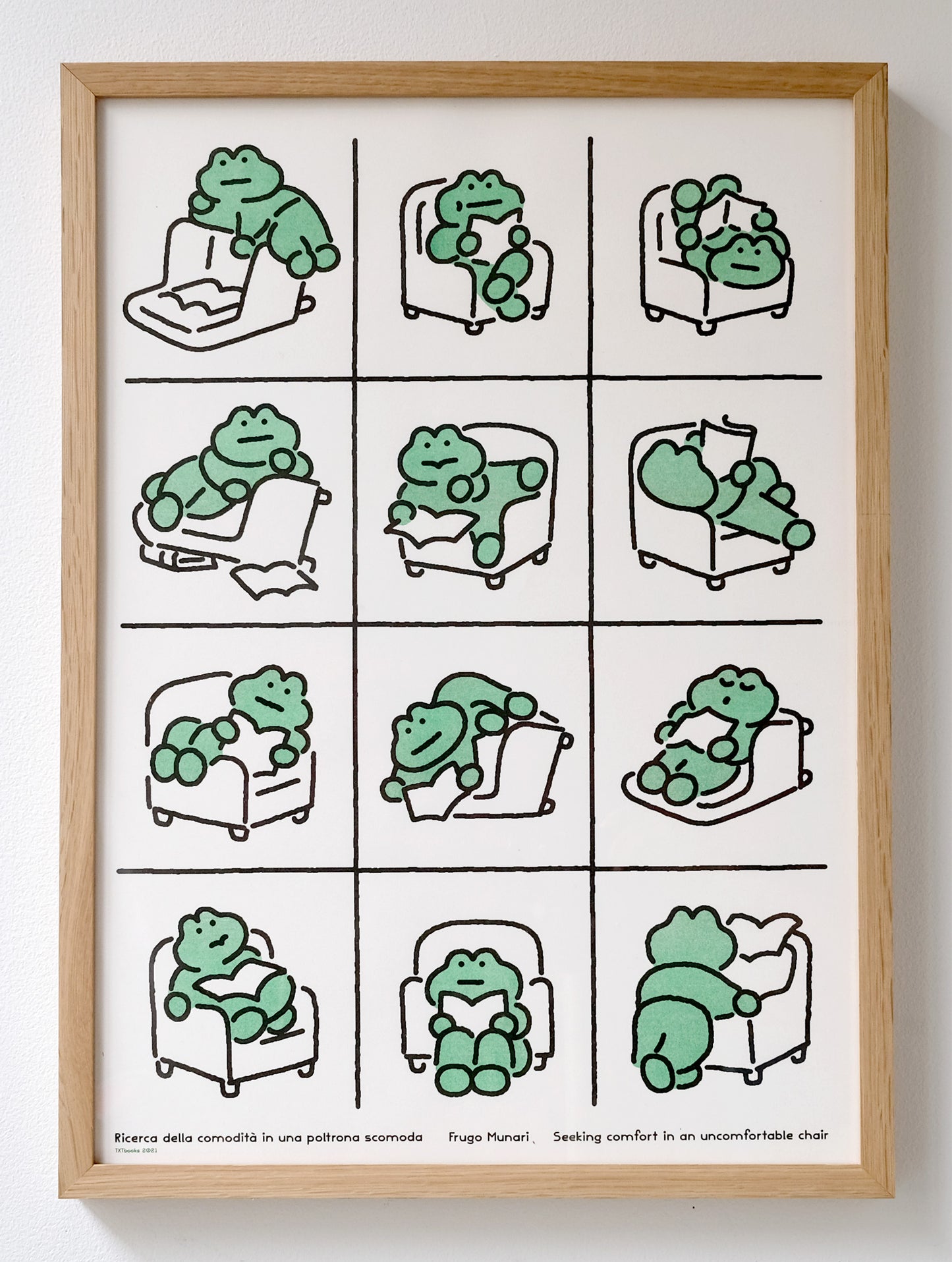 Seeking Comfort in an Uncomfortable Chair(Frugo Munari) by Thomas Colligan