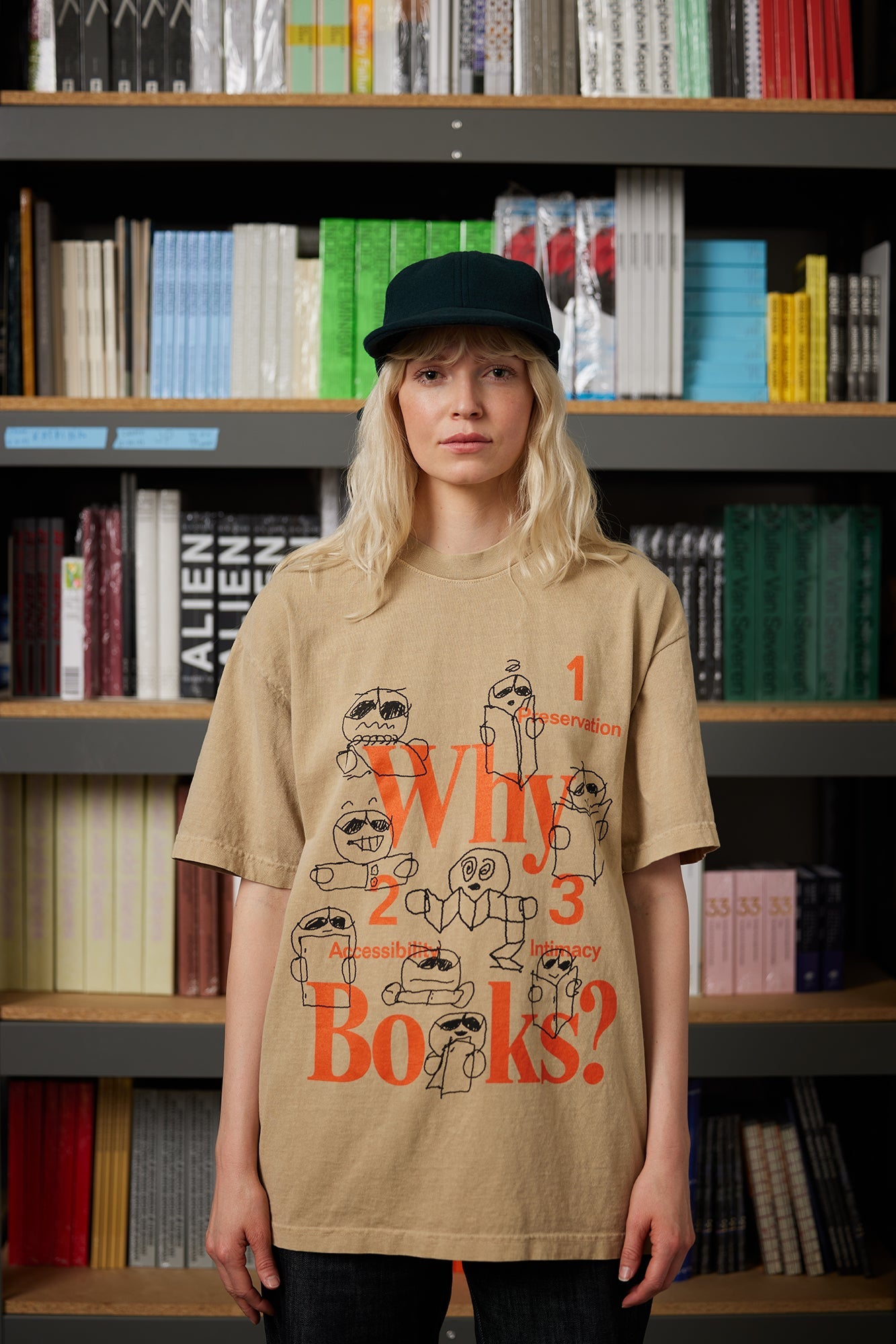 Why Books? Family Tee