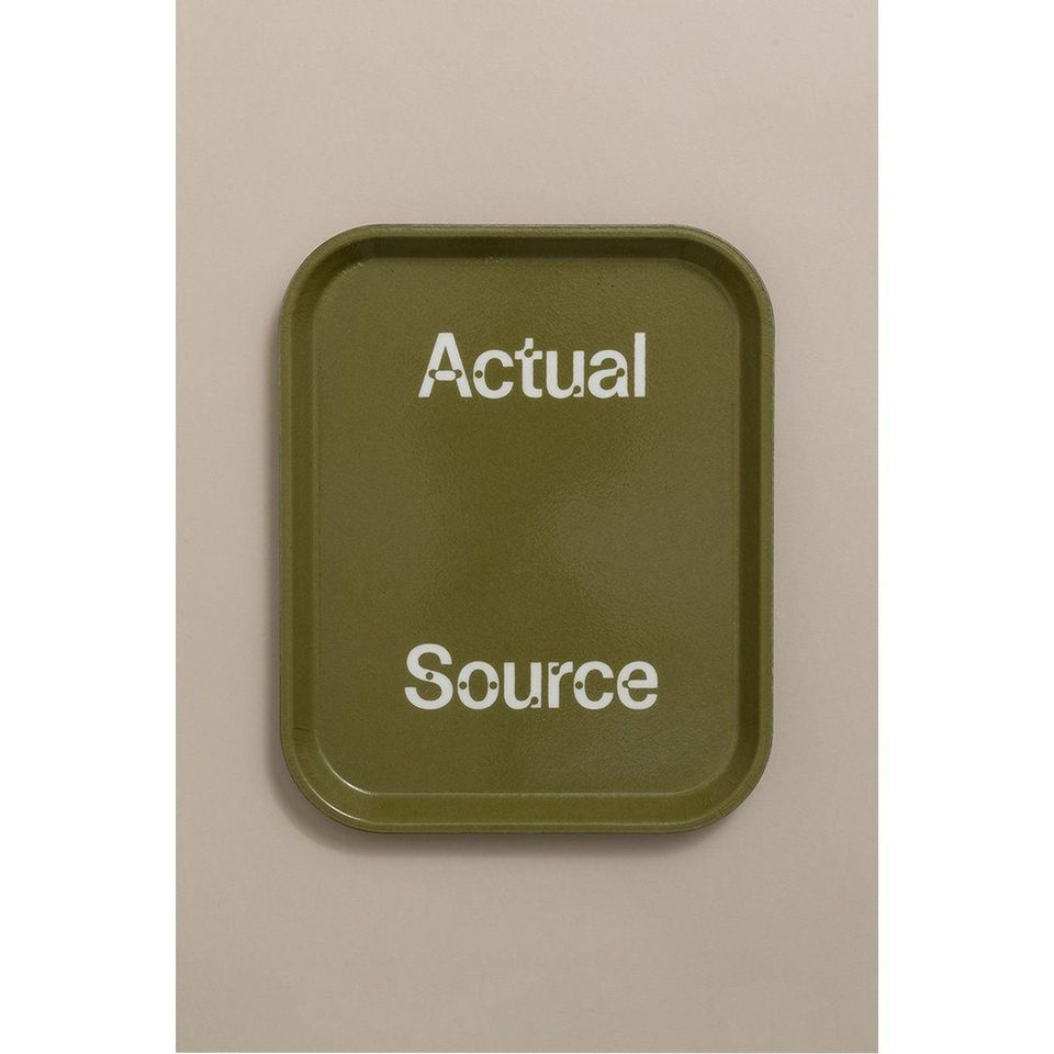 Actual Source × Camtray (Olive)
