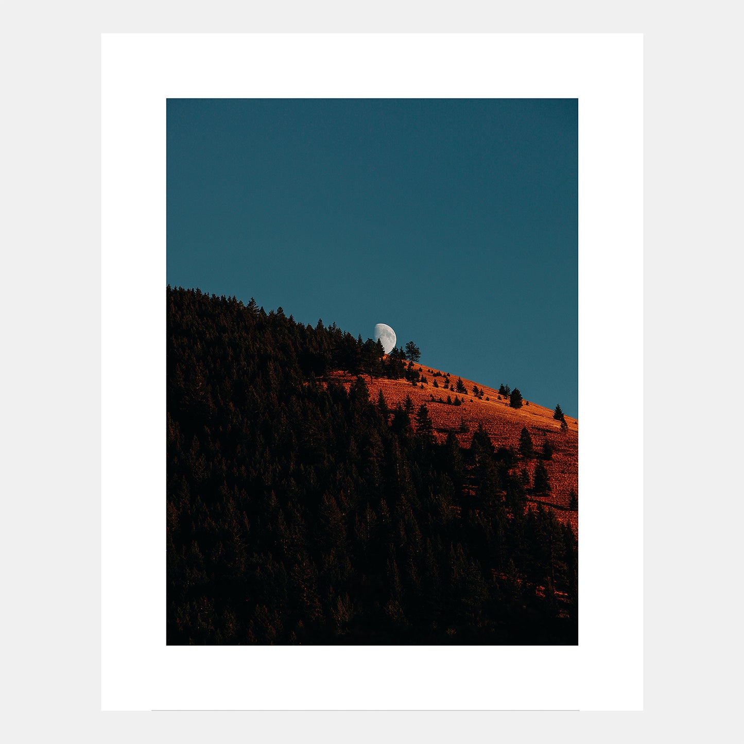 "The Moon On the Blackfoot River" by Rooster Chen