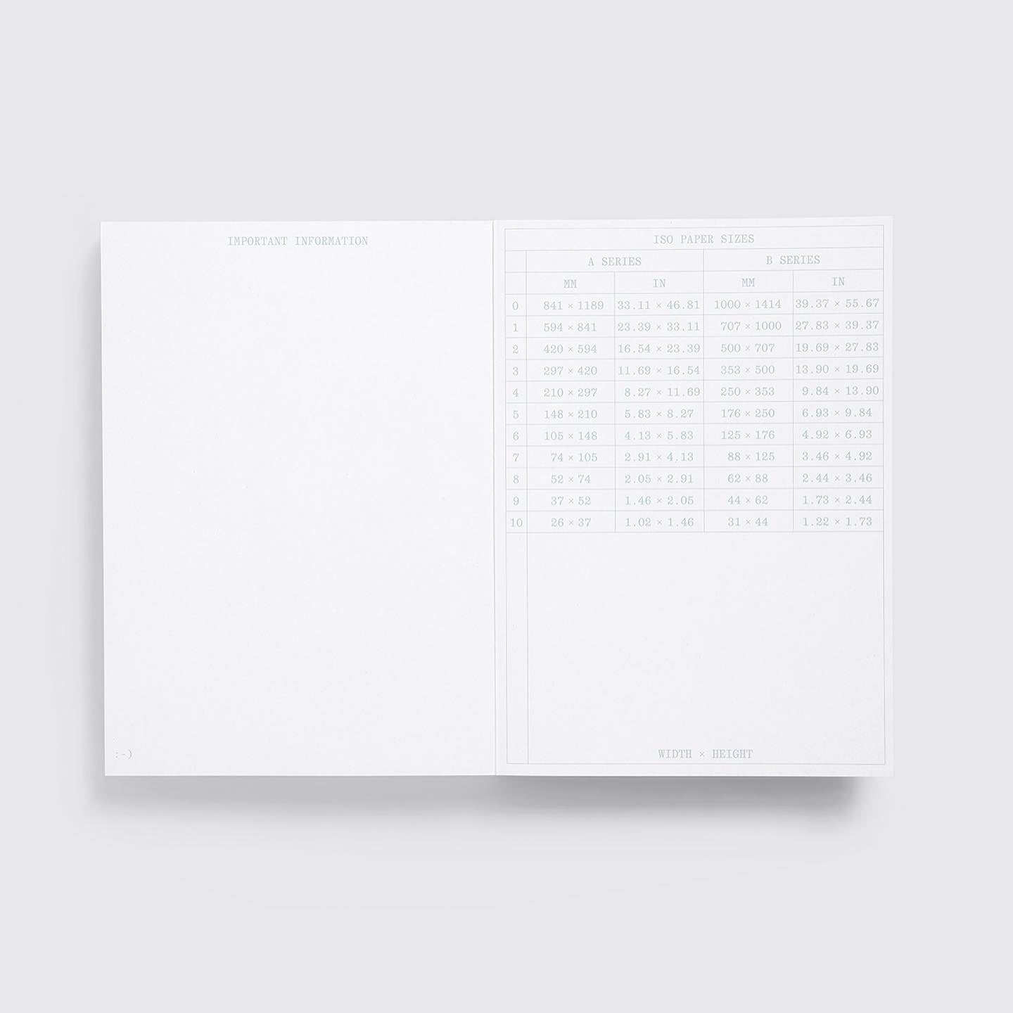 4MM Grid Notebook