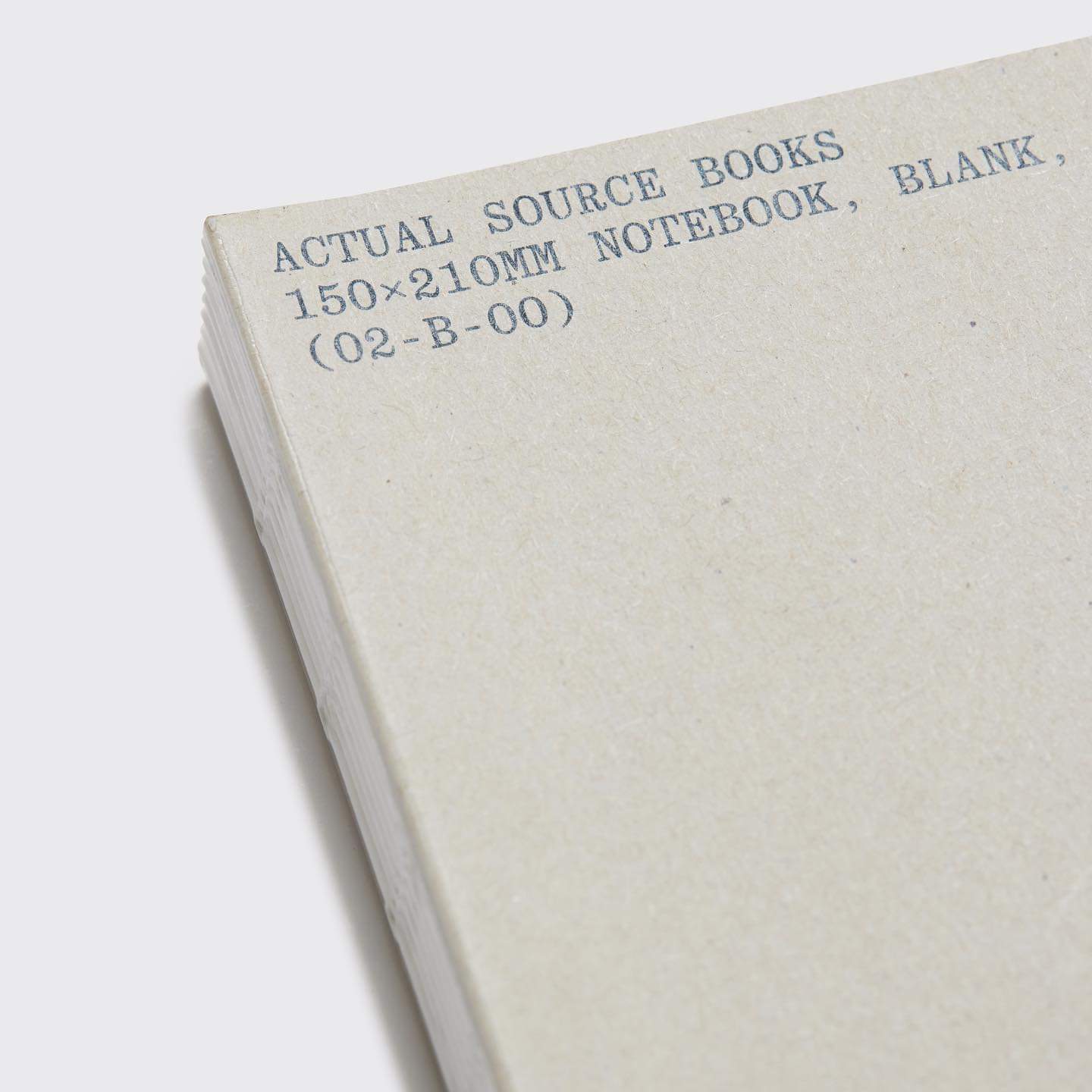 Blank Page Notebook