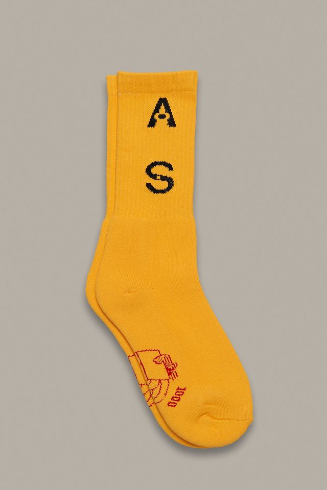 CCTV Socks (Yellow)