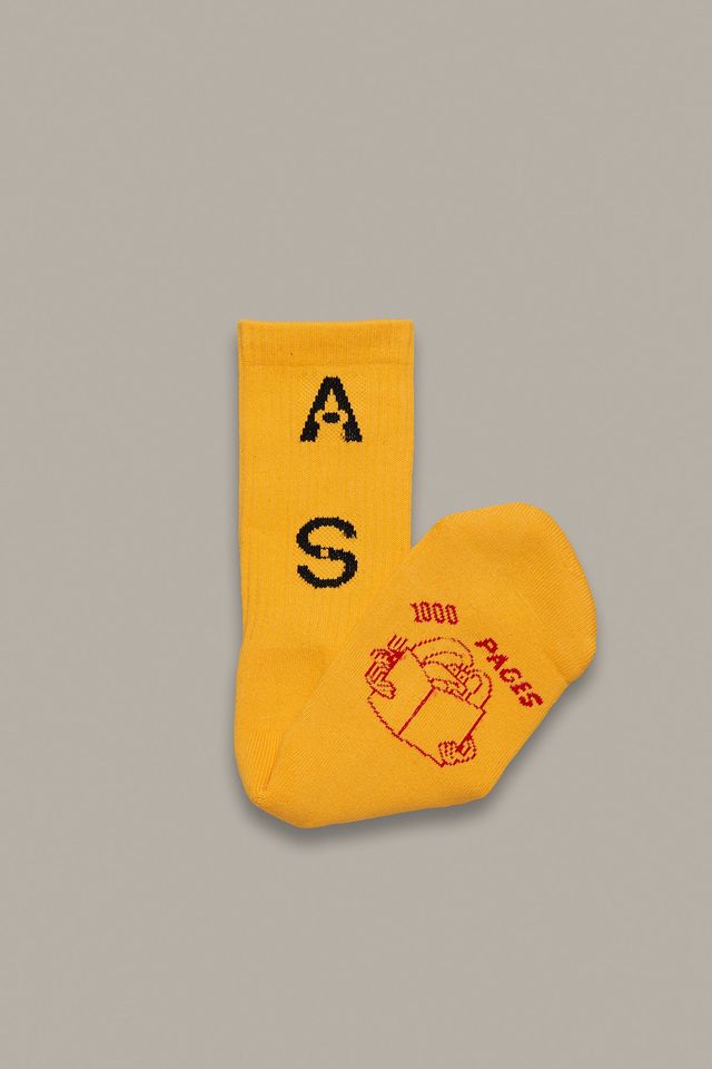CCTV Socks (Yellow)