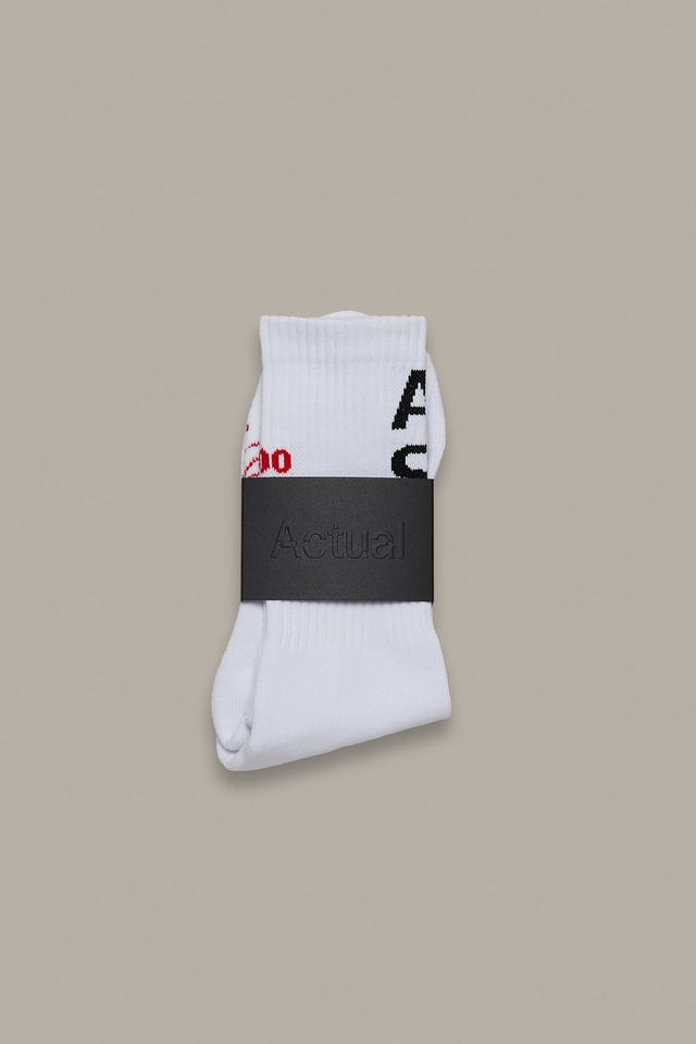 Actual Source Books Socks (White)