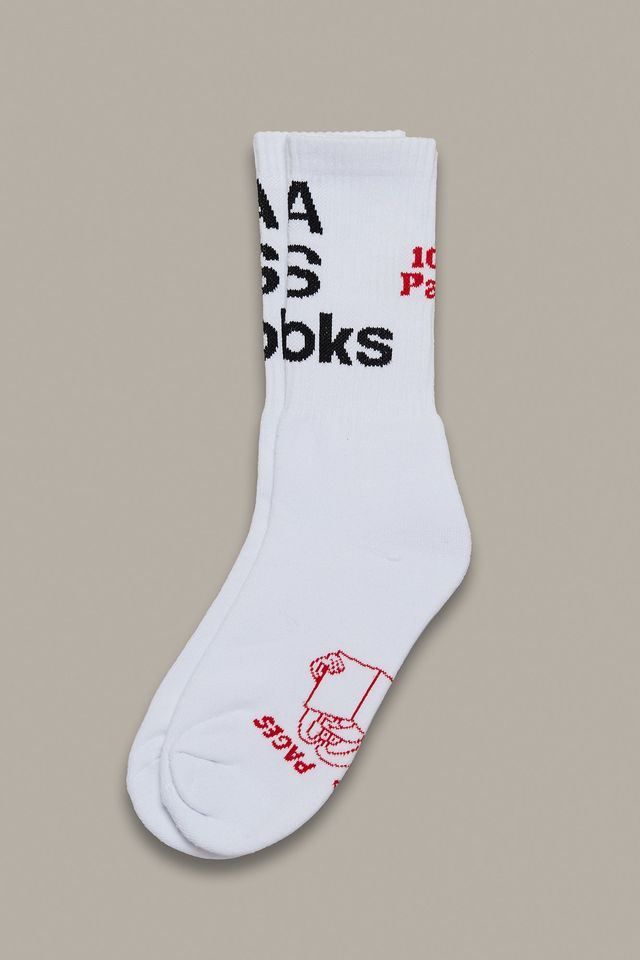 Actual Source Books Socks (White)