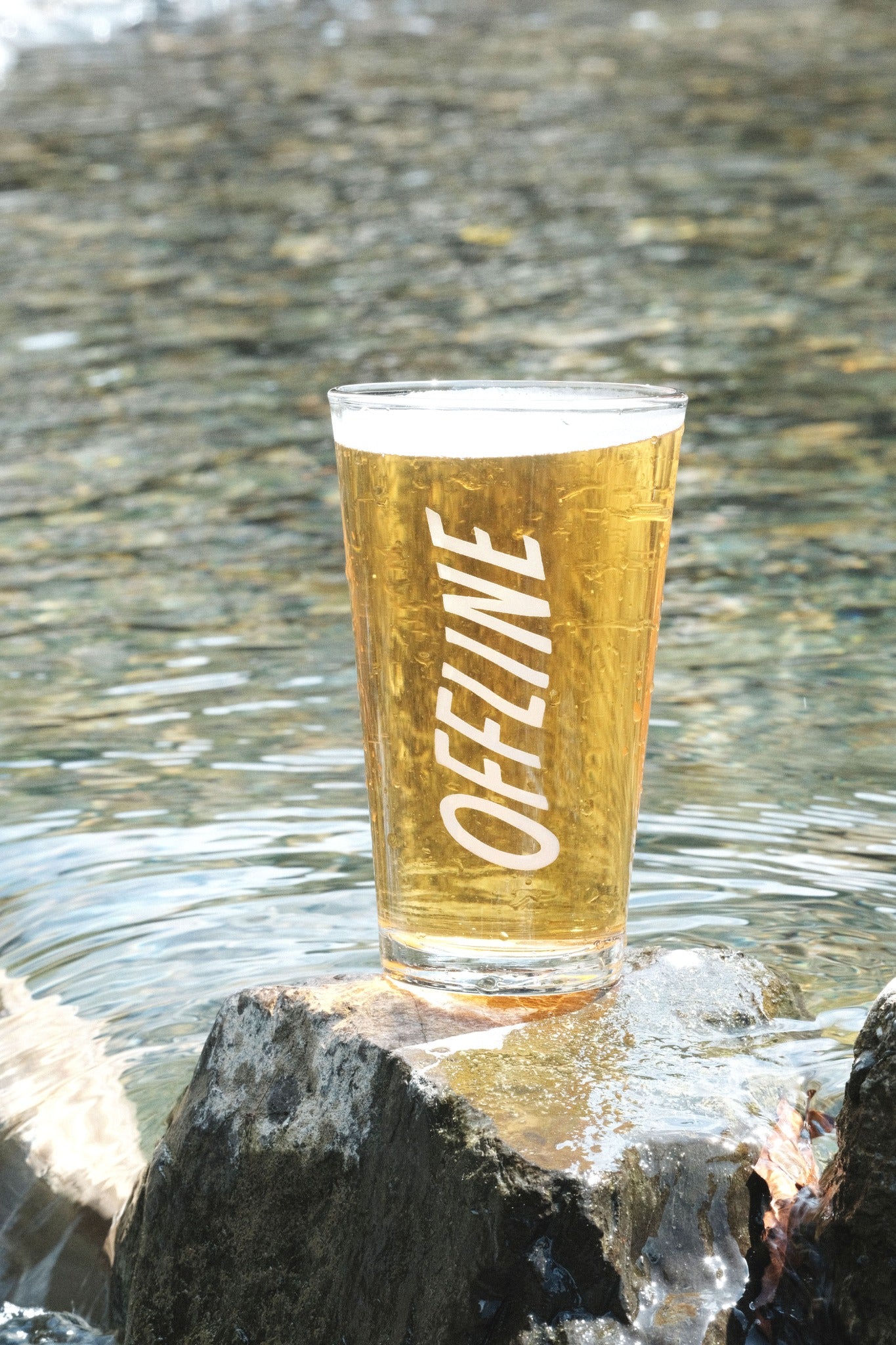 Letterboy x OPALS “OFFLINE” Pint Glass