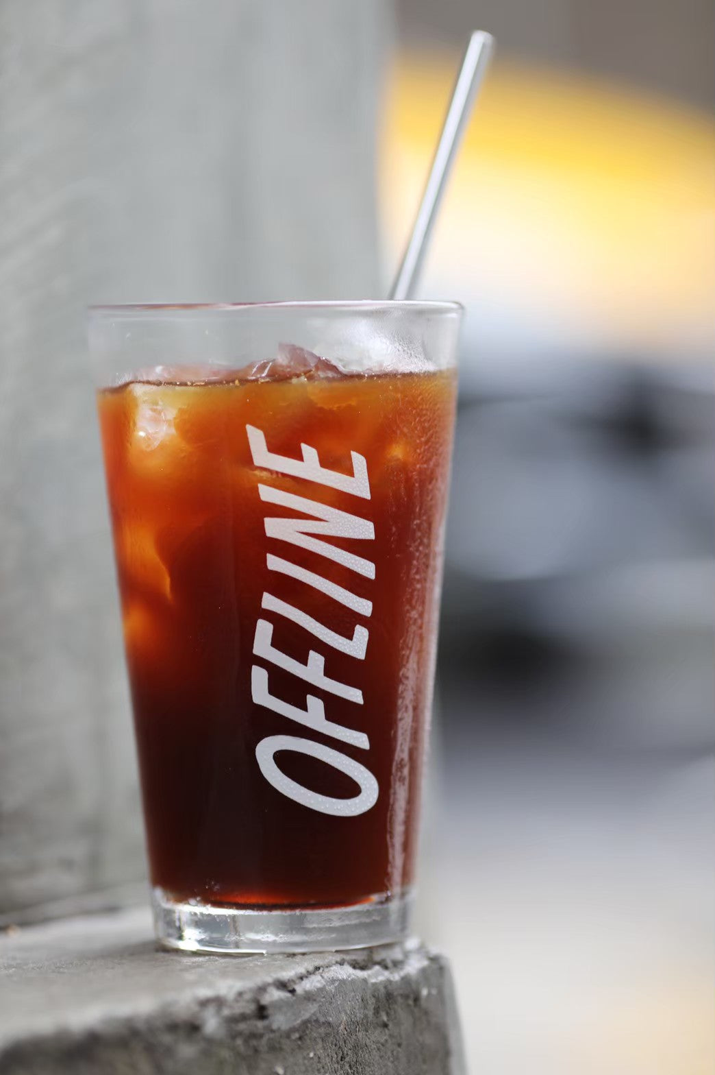 Letterboy x OPALS “OFFLINE” Pint Glass