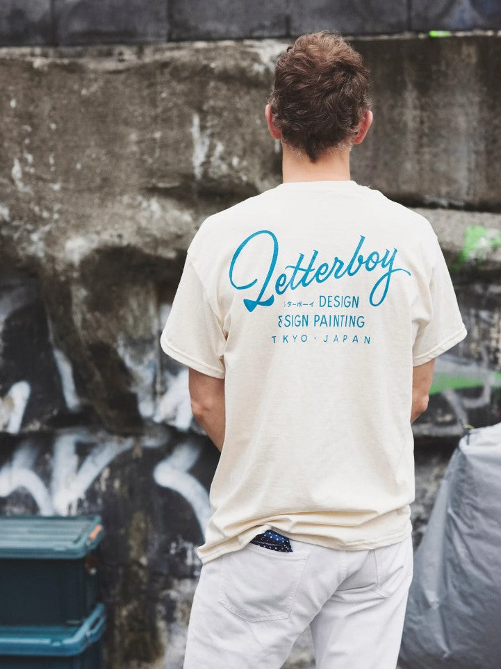 Letterboy T-shirt Natural