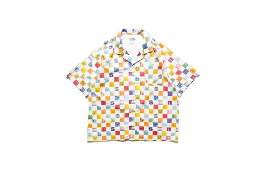 nabiis x Anye Tang Presented by OPALS / CHECKERBOARD HAWAIIAN SHIRT