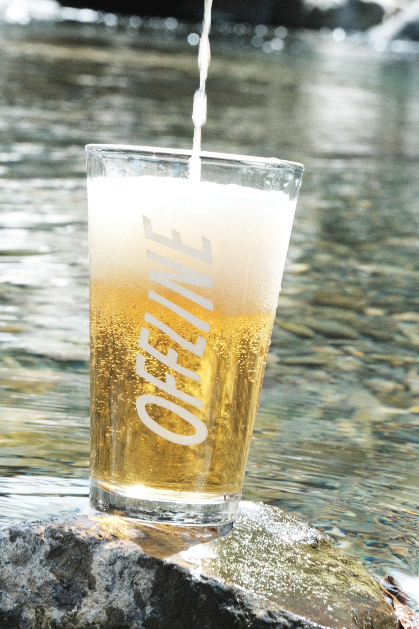 Letterboy x OPALS “OFFLINE” Pint Glass