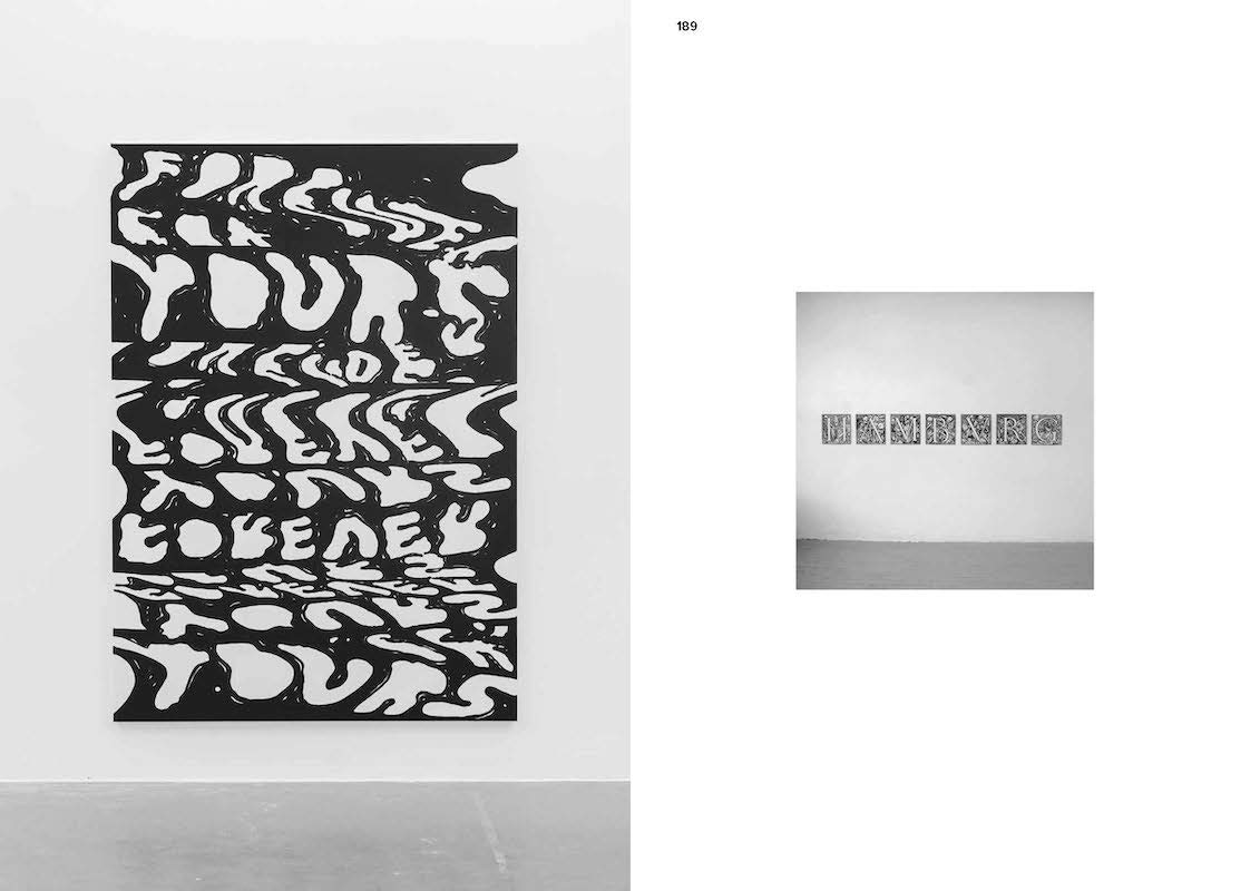 Stefan Marx: Schriftbilder / Type Works
