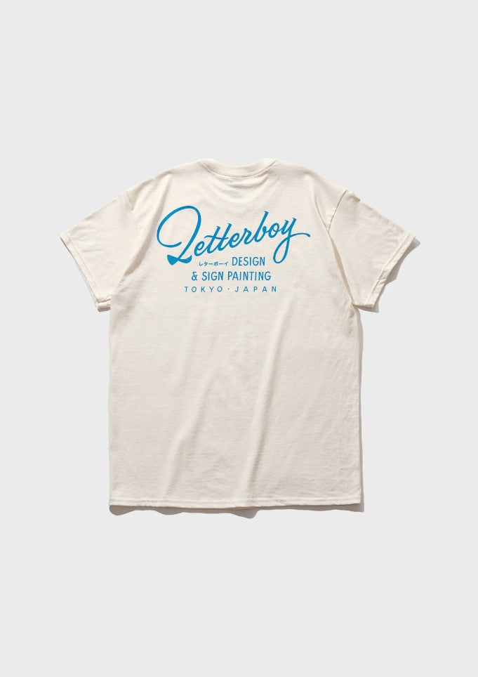 Letterboy T-shirt Natural